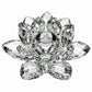 Amlong Crystal Crystal Lotus Flower With Gift Box, 5 Inch, Clear