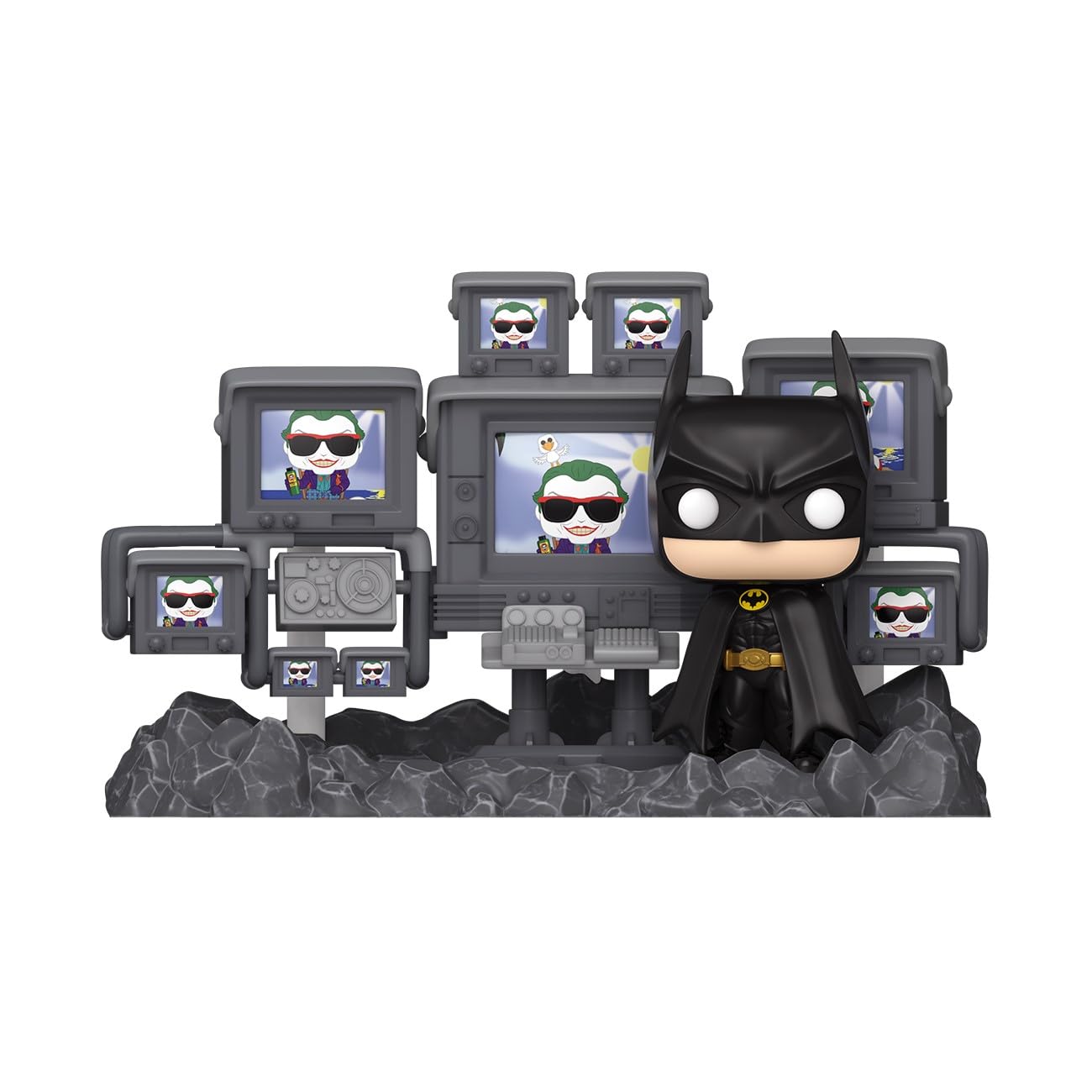 Funko Pop! Moments Batman in Batcave - 85th Anniversary Collectible, Vinyl, Multicolor, Model 80685, OS Size