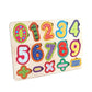 Aurela Wooden Puzzle Numbers Number Learning Educational Toy Wooden Puzzle For Early Math Skills Kids