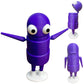 Superbe Repo 3D Printed Character Figure, R.E.P.O Horror Game Posable Articulated Collectible Model For Fans Gift (Purple)
