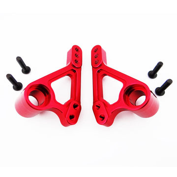 Atomik RC Alloy Front Rocker Arm Set, Red fits The Traxxas 1/10 E-Revo and Other Traxxas Models - Replaces Traxxas Part 5358