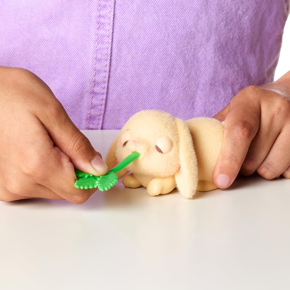 Little Live Pets Mama Surprise Minis Bunny with 2-4 Babies, Multicolor, Small, Model 26511, Nurture & Dress Up Accessories