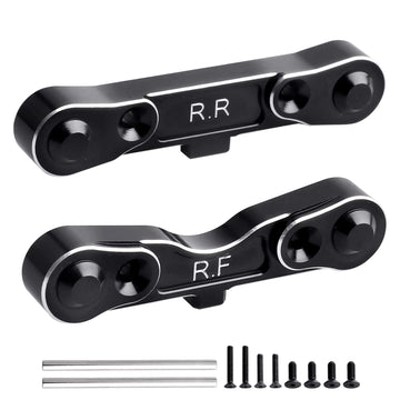 AllinRC Aluminum Rear Lower Suspension Mount Set for 1/8 Arrma Kraton Talion 6S 1/7 Infraction Mojave Upgrades