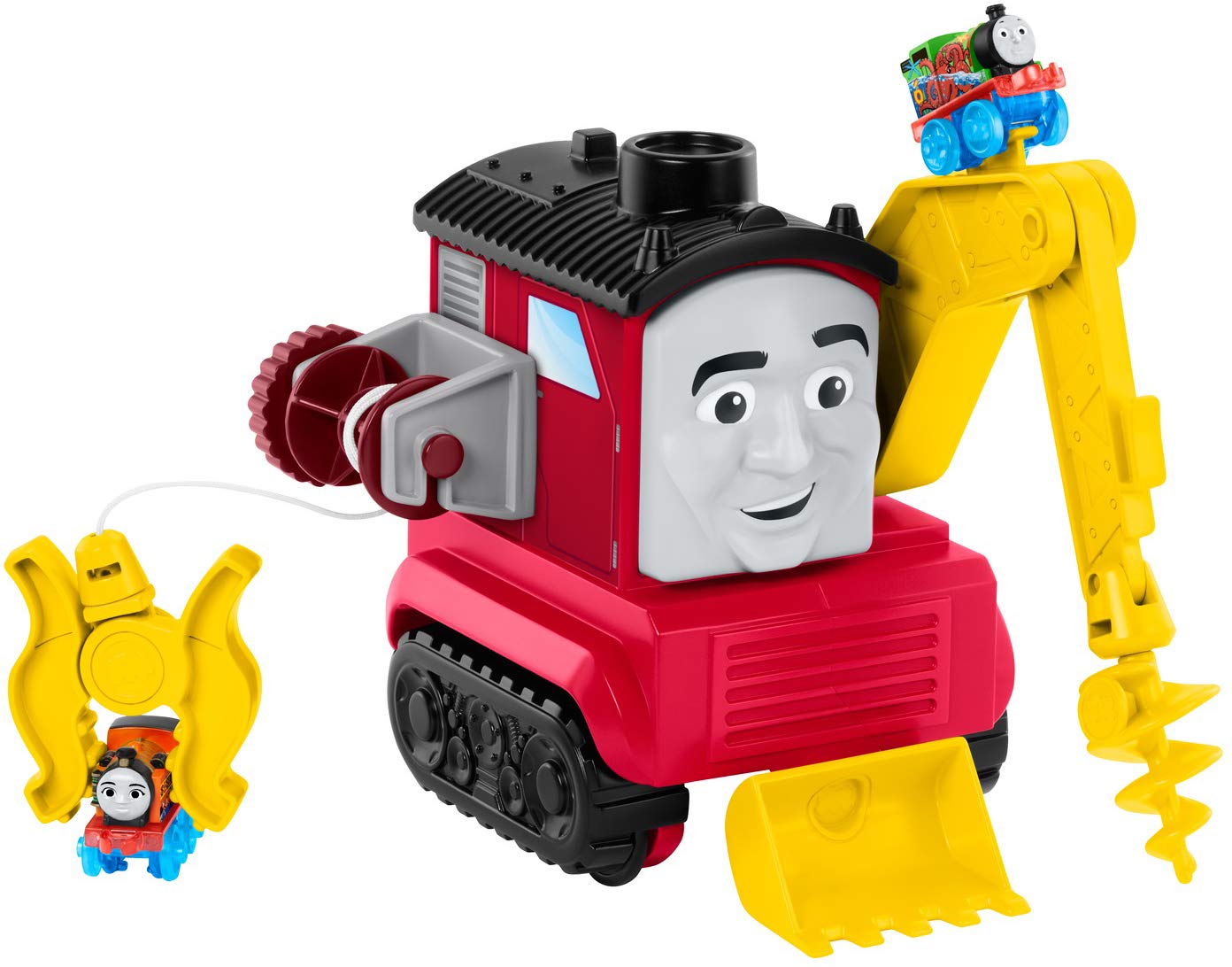 Thomas & Friends Super Cruiser 2-in-1 Track Set with TrackMaster & MINIS, Large, Multi Color, Model GDV38, Wooden Material