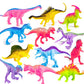 Gidgod Dinosaur Figures For Toddlers Kids Toys 7 Inch Jumbo Figure Educational Mini Small Kimicare Animal Toy,Cake Decoration Di