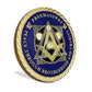 Glamtune Masonic Challenge Coin Master Mason Freemasonry Brotherhood Coin