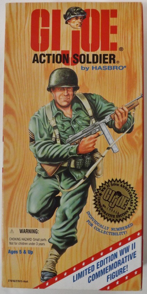 12' Gi Joe Action Soldier Action Figure Wwii 50Th Anniversary Numbered Commemorative Edition (Hasbro 1995)