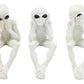 Ebros Glow In The Dark See Hear Speak No Evil Alien Shelf Sitters Set Of 3 Extra Terrestrial Creatures Alien Figurines