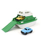 Green Toys Ferry Boat Bathtub Toy, Green/White, 10'X 6.6'X 6.3'
