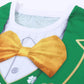 COSLAND Boys' St Patricks Day Shirt for Kids Novelty Top, Green, Small