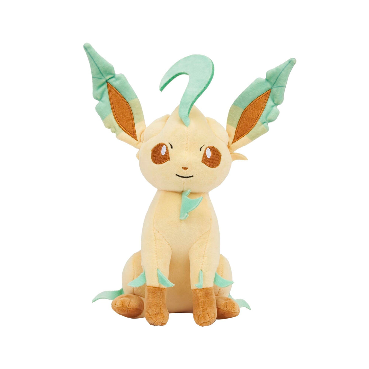 Pokmon Plush 20 cm PKW4578 Leafeon  Yellow/Green  Official Pokemon Clogged Collectable Toy for Children 2+