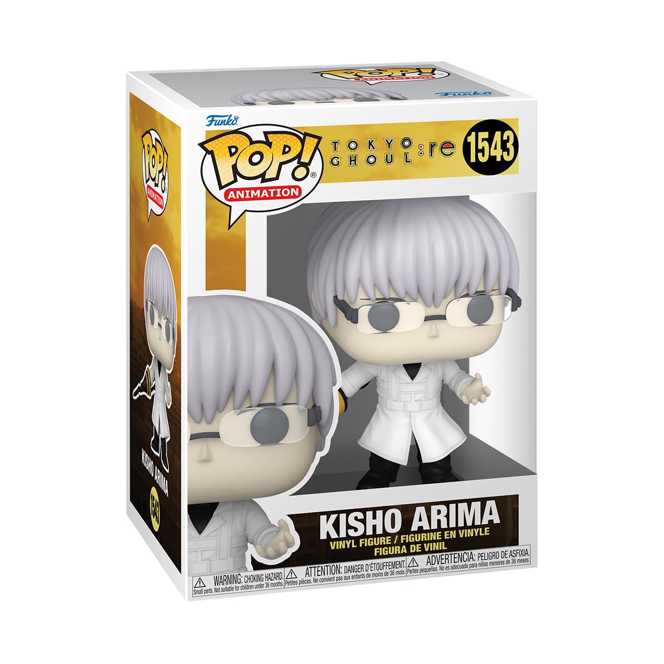 Funko Pop! Animation: Tokyo Ghoul: Re - Kisho Arima - Collectable Vinyl Figure - Gift Idea - Official Merchandise - For Kids & A