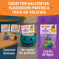 Funeta Halloween Party Favors for Kids - 30 Pack Rubber Ducks for Trick-or-Treaters, Non Candy Toys for Halloween Classroom Gift