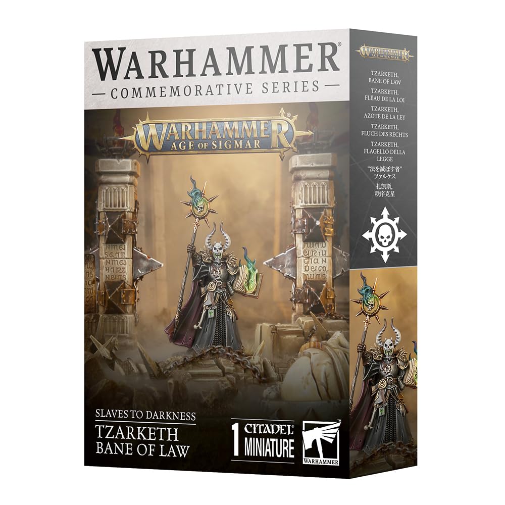 Games Workshop Warhammer: Slaves To Darkness: Tzarketh Bane Of Law