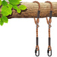 Seleware Tree Swing Ropes Hammock Chair Straps Hanging Kit, Length Adjustable Nylon Rope Holds To 1000Lbs, Perfect For Playgroun