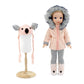 Emily Rose 14 Inch Doll 4-Pc Winter Snow Coat Jacket Outdoor Koala Outfit, Includes Adorable Knit Hat And 14' Doll Boots Accessories | Compatible With Wellie Wishers Dolls