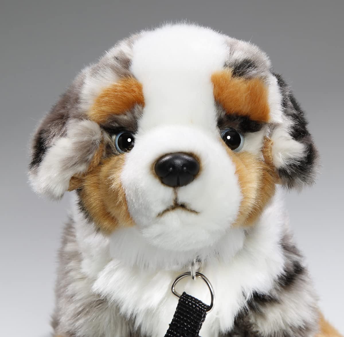 Carl Dick Australian Shepherd Dog With Lead 10.5 Inches, 25Cm, Plush Toy, Soft Toy, Stuffed Animal 3428