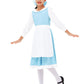 Girl'S Belle Halloween Dress Blue Princess Outfits Beauty Masquerade Party Maid Dresses 9-0 Years