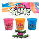 Play-Doh Brand Slime 3 Pack of Non-Toxic Slime - Blue, Metallic Orange, & Metallic Pink