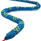 Punp Plush Giant Snake Realistic Stuffed Animal Red Eyes Toy Gifts For Boys And Girls 110 Inches