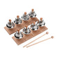 Lyla 8 Notes Diatonic Hand Bells Education Percussion Instrument Pine Wood