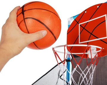 Tuko Toddler Basketball Hoop Arcade Board Game Toy - Kids Toys Outdoor/Indoor Basketball Shooting Training System With Basketball For 3+ Years Old Boy Gift (2024Edition)