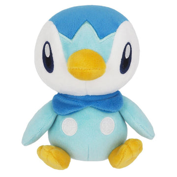 Sanei Pokemon All Star Collection - Pp89 - Piplup Plush 6'', Blue