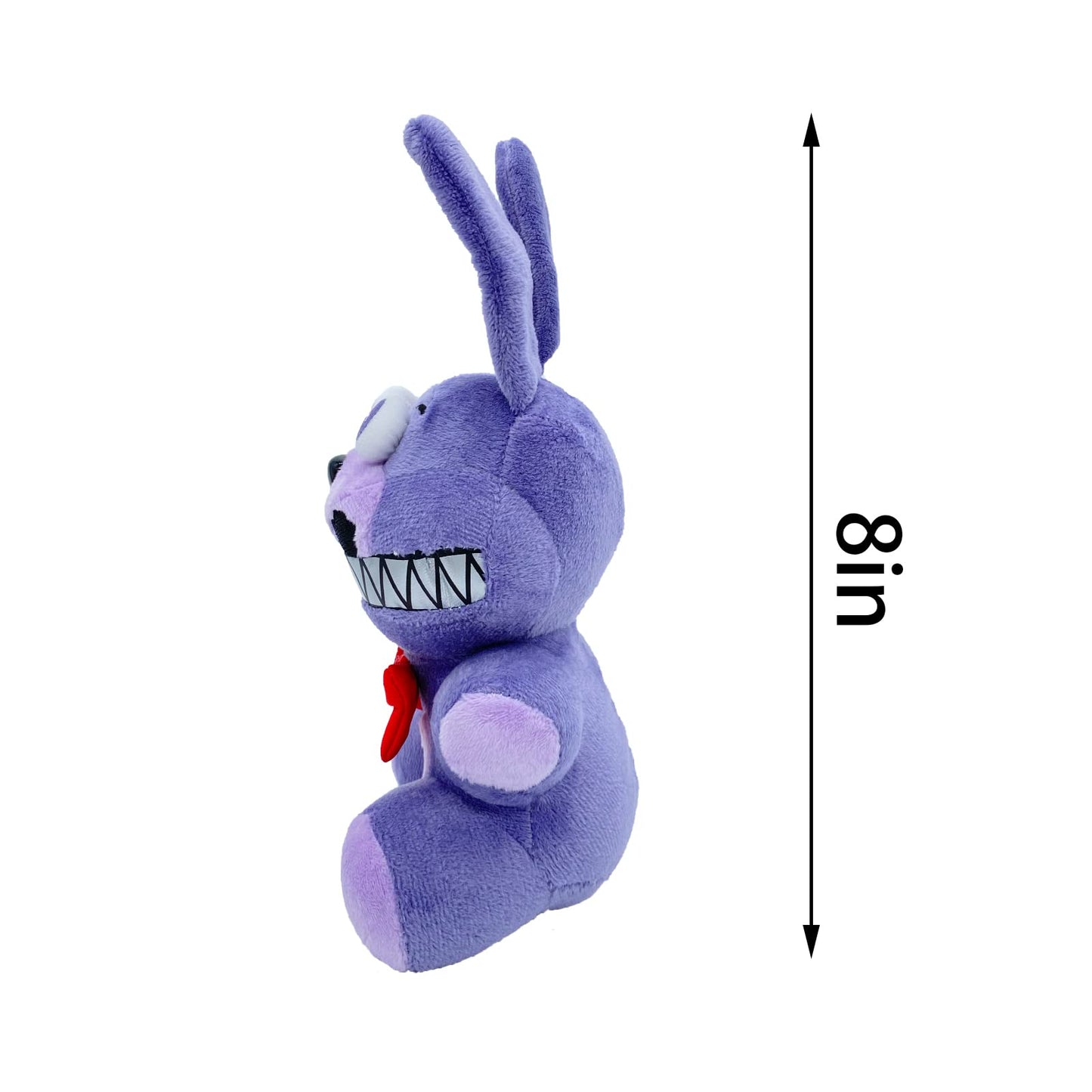 Nightmare Bonnie Plush Toy, Fnaf Plushies Toy, Fnaf All Character Stuffed Animal Doll Children'S Gift Collection,8   (Purple Bon