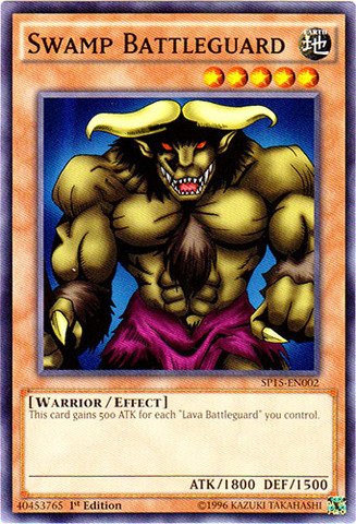 Yu-Gi-Oh! - Swamp Battleguard (Sp15-En002) - Star Pack Arc-V - 1St Edition - Common