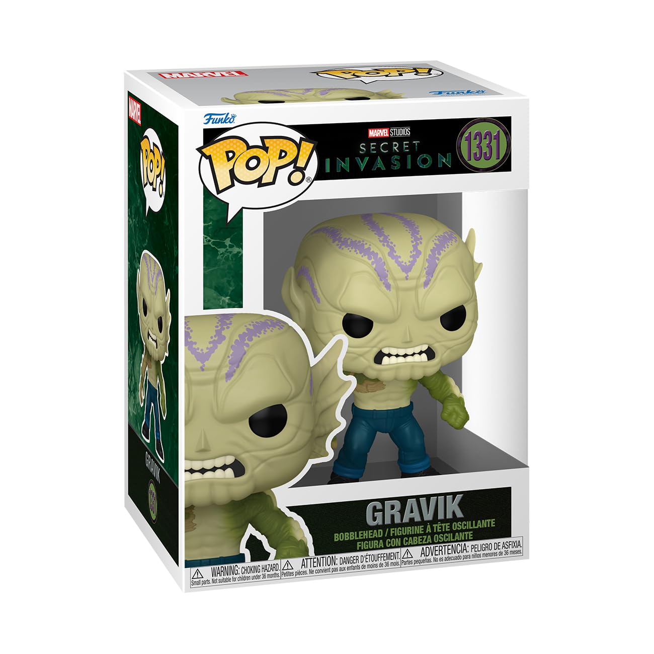 Funko Pop! Marvel: Secret Invasion - Gravik - Collectable Vinyl Figure - Gift Idea - Official Merchandise - For Kids & Adults -