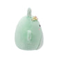 Squishmallows Original 7.5-Inch Tove The Mint Green Mothman Plush with Flower Crown