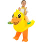 One Casa Blow Up Party Costume,Inflatable Costumes For Kids,Ride On Duck Costume,Halloween Costumes For Girls/Boys (4-6Yrs)
