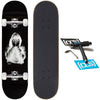 CCS Smile on The Surface Skateboard Complete  Black  8.50 x 32.00