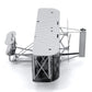Metal Earth Wright Brothers Airplane 3D Metal Model Kit Fascinations
