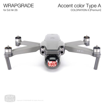 Wrapgrade Skin Compatible With Dji Air 2S | Accent Color A (Coloration-X)