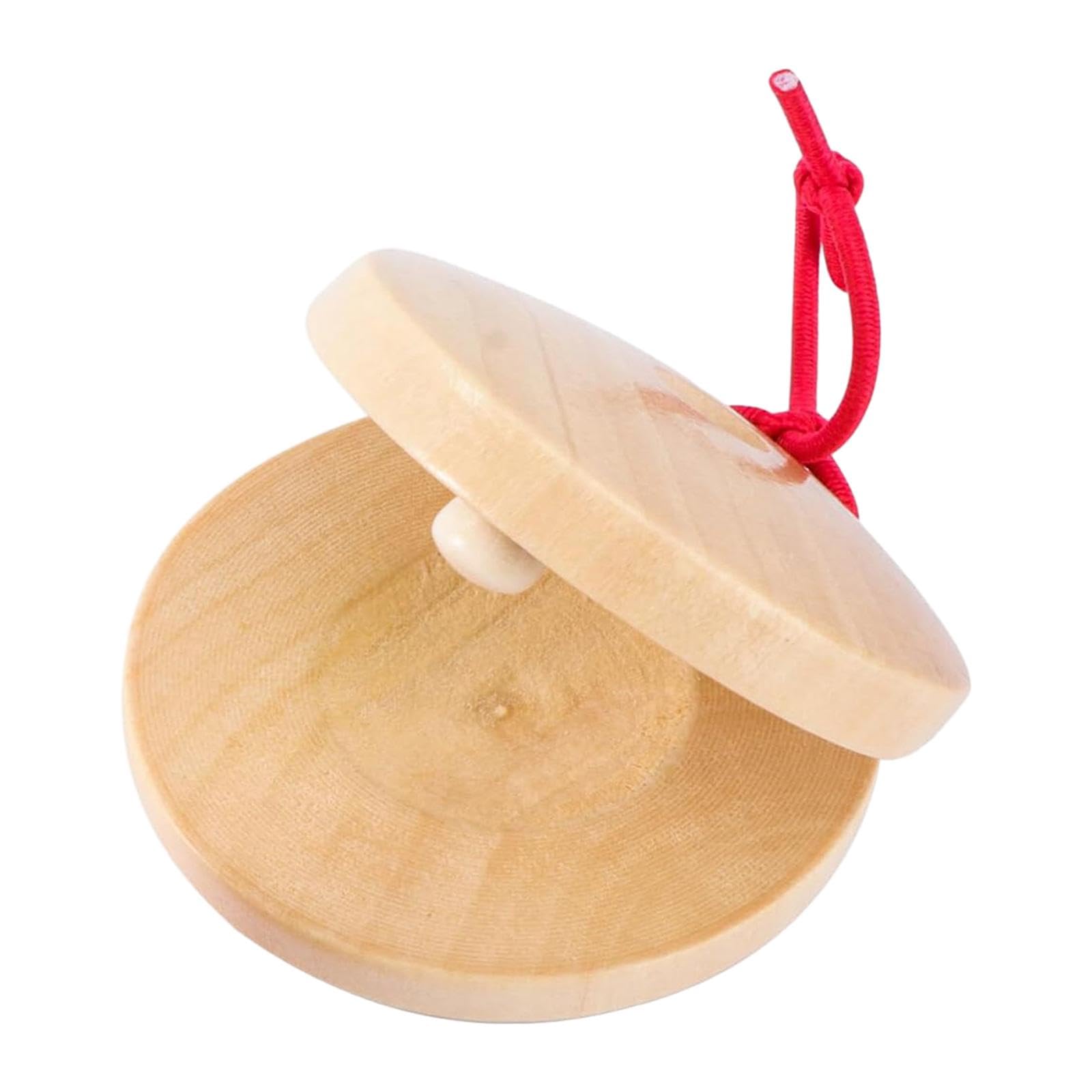 Atorse Wooden Finger Castanet Diy Percussion Toy For Household Kindergarten Nursery