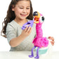 Little Live Pets Gotta Go Flamingo - Interactive Plush Toy, Eats, Sings, Wiggles, Poops, Talks, Multicolor, Ages 4+, Batteries Included
