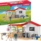 Schleich Veterinarian Kit - 43-Piece Playset with Vet Doll, Exam Table & Accessories, Multi, PVC, Model 42502, for Kids Ages 3+