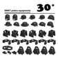 Military  Pack  WW2 Army Gear Kit Bricks Accessories Set  SWAT Building Blocks Parts for Soldier Figures  Compatible with Major Brands