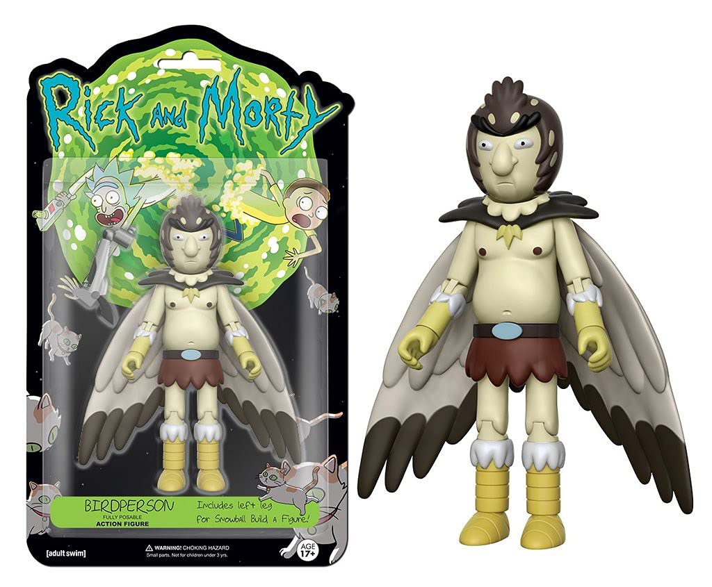 Funko 5'' Articulated Rick And Morty Bird Person Action Figure
