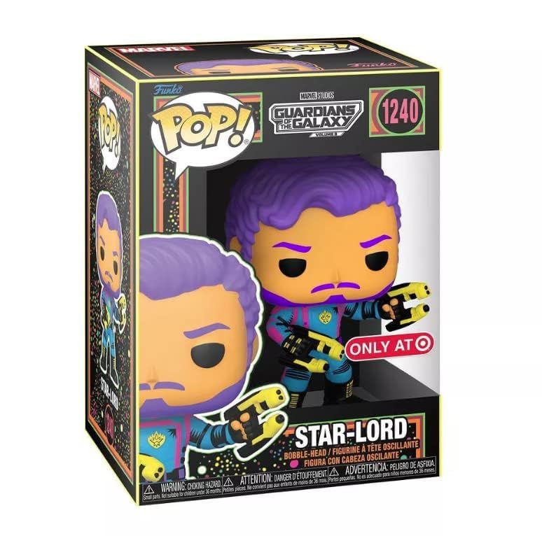Funko POP! Blacklight Star-Lord Marvel Guardians of The Galaxy Vol. 3 limited availability