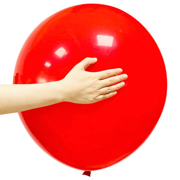 Red Balloons 18 Inch 12 Pack Large Latex Party Balloons Round Helium Balloon For Christmas Wedding Birthday Valentine'S Day Enga