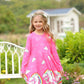 Bow Dream Cute Girl Dress And Matching American Girl Doll Clothes Accessories For Girls Dresses Size 140