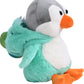 Mirada Super Soft Turquoise Hoodie Penguin Soft Toy |Gift For Boys/Kids/Girls | Soft Stuffed Plush Animal | - 23Cm