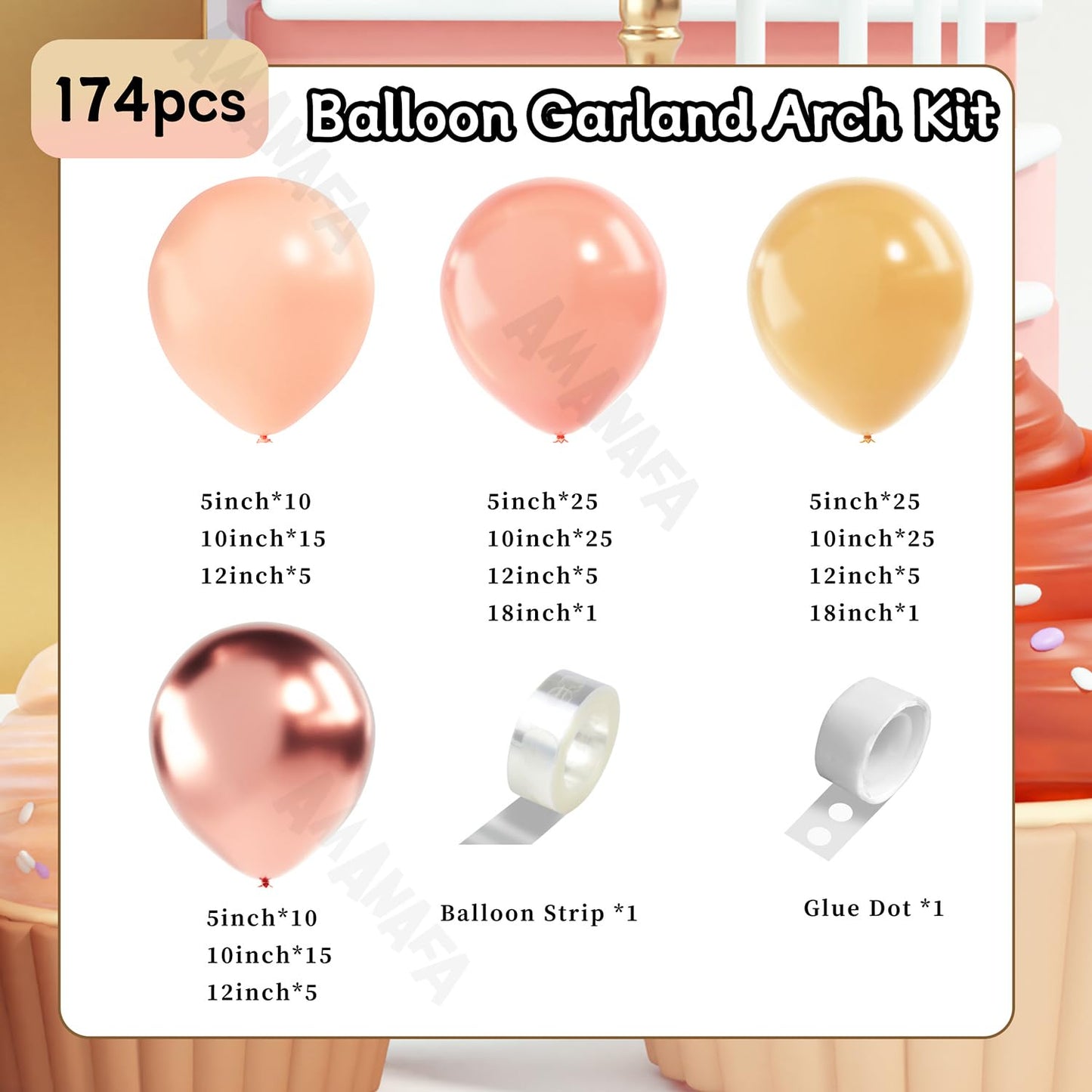Blush Balloon Garland Arch Kit Retro Pink Rose Gold Balloon For Girls Party Baby Shower Wedding Bridal Birthday Party Decoration