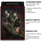 Brylle And Lahvi - Blood-Crazed Twins - 100 Matte Card Sleeves (Fn29S-R) - Fantasy North