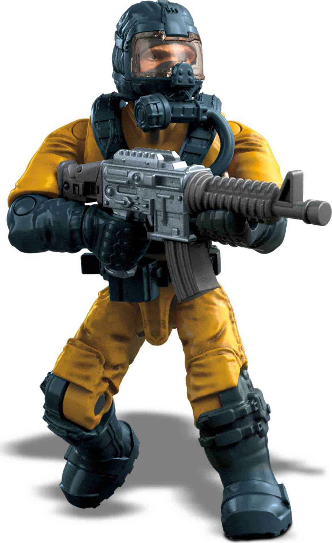 Mega Construx Call of Duty Hazmat Lab protective coveringy
