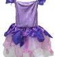 Petitebella Fairy Costume Dress 1-10y (Purple, 6-8 Years)