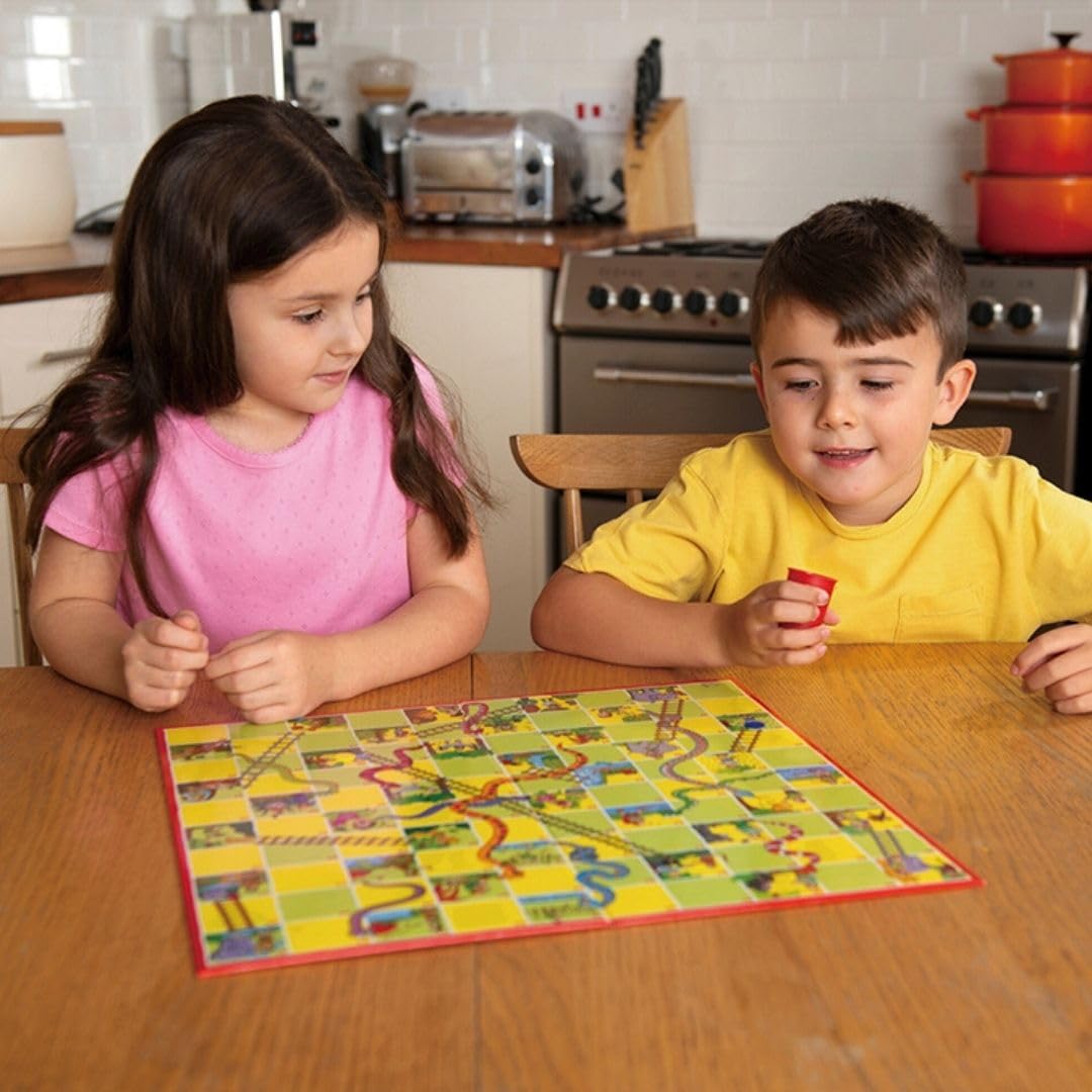Galt Toys, Snakes & Ladders And Ludo, Classic Family Board Game, Ages 3 Years Plus, 2-4 Players