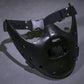 Nezababy Hannibal Lecter Mask Cosplay The Silence Of The Lambs Half Face Killer Prop Resin (Black)
